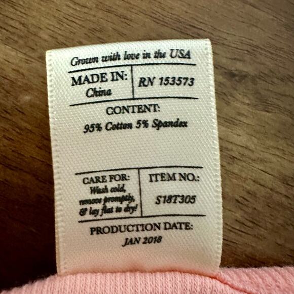 Wildflowers Best Day Ever Blushing Miley Tank Top Sleeveless Ribbed Knit 14 - Picture 9 of 9